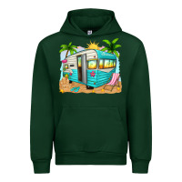 Forest Green summer caravan Urban Hoodie - texasbilliewilder