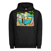 Pigment Black summer caravan Urban Hoodie - texasbilliewilder