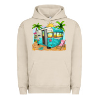 Pigment French Oak summer caravan Urban Hoodie - texasbilliewilder