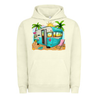 Pigment Pistachio summer caravan Urban Hoodie - texasbilliewilder