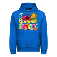 Cobalt summer camping Urban Hoodie - texasbilliewilder