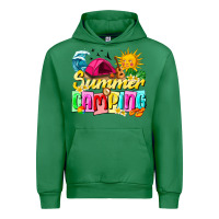 Emerald summer camping Urban Hoodie - texasbilliewilder