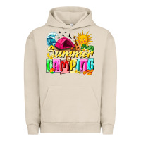 Pigment French Oak summer camping Urban Hoodie - texasbilliewilder