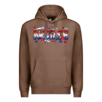 Chestnut american nurse Premium Hoodie - texasbilliewilder