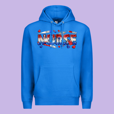 American Nurse Premium Hoodie Designed By Texasbilliewilder