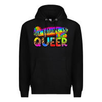 Black the future is queer Premium Hoodie - Zillion Design Studio