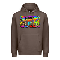 Coffee the future is queer Premium Hoodie - Zillion Design Studio
