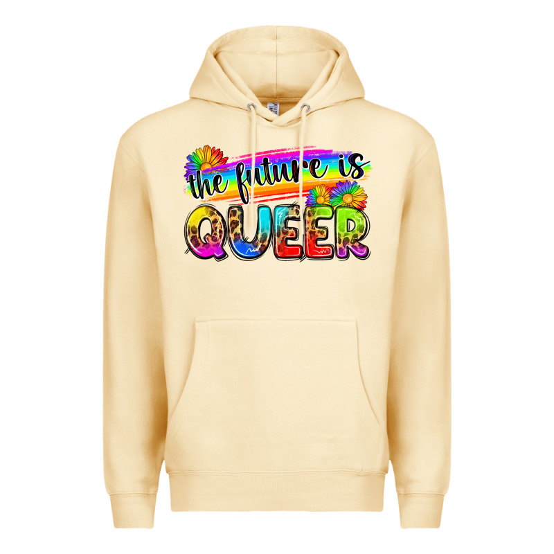 The Future Is Queer Premium Hoodie by Zillion Design Studio | Teevron