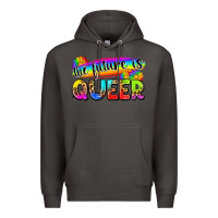 Smoke the future is queer Premium Hoodie - Zillion Design Studio