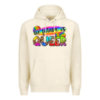 Tofu the future is queer Premium Hoodie - Zillion Design Studio