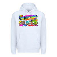 White the future is queer Premium Hoodie - Zillion Design Studio