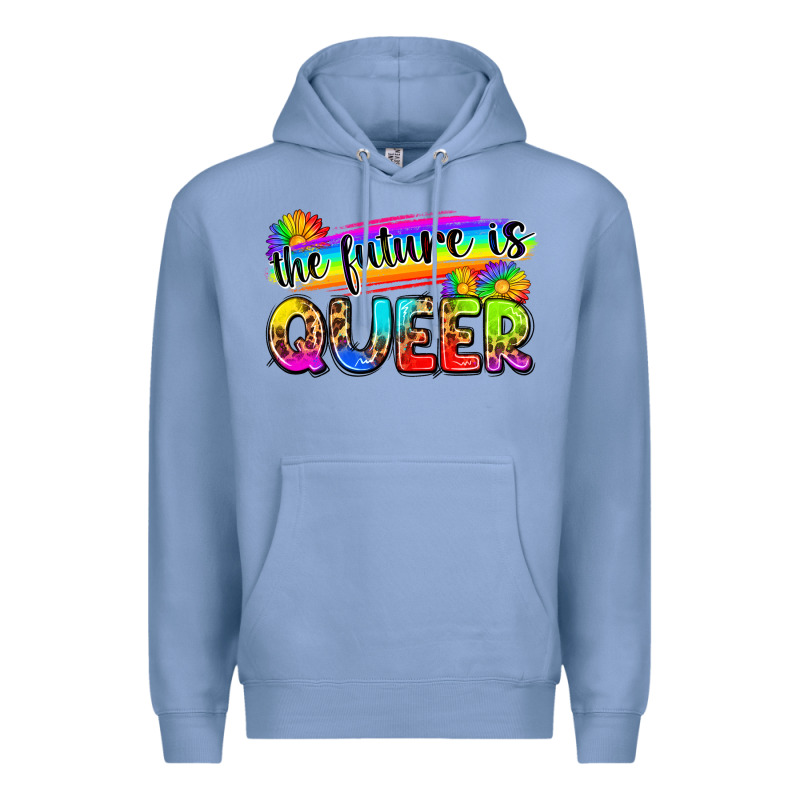The Future Is Queer Premium Hoodie by Zillion Design Studio | Teevron