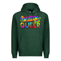 Sports Green the future is queer Premium Hoodie - Zillion Design Studio