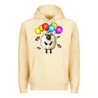 Pina Colada rainbow sheep Premium Hoodie - Zillion Design Studio