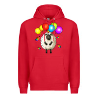 Red rainbow sheep Premium Hoodie - Zillion Design Studio