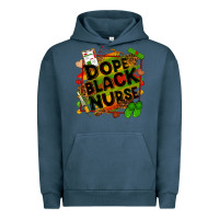 Pigment Midnight Navy dope black nurse Urban Hoodie - Zillion Design Studio