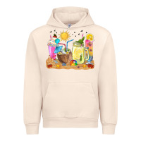 Sandshell summer drinks coffee cups Urban Hoodie - texasbilliewilder