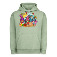 Pigment Oil Green summer gnome tbw Urban Hoodie - texasbilliewilder