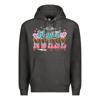 Charcoal Heather blessed nurse Premium Hoodie - texasbilliewilder
