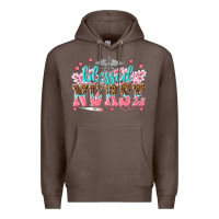 Coffee blessed nurse Premium Hoodie - texasbilliewilder
