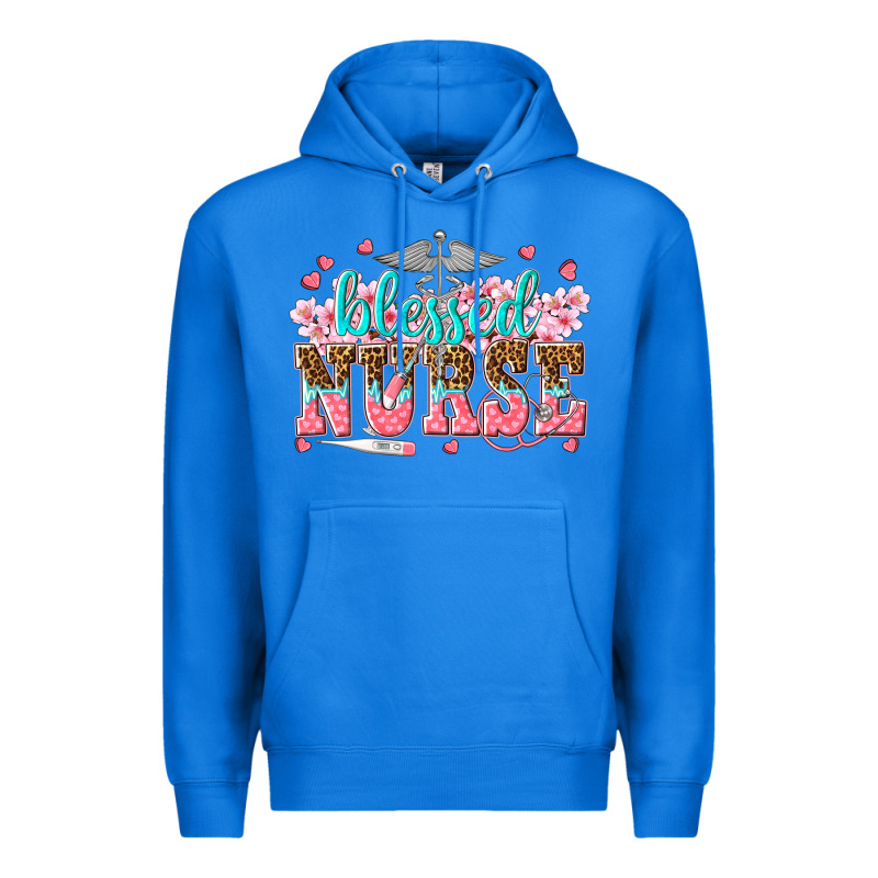 Blessed Nurse Premium Hoodie by texasbilliewilder | Teevron