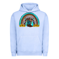 Pigment Grape Ice western cowboy boots sunflowers rainbow Urban Hoodie - RanaPortraitStore