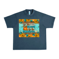 Midnight Navy Tis' The Season To Be Grateful Urban Heavy Tee - Artiststas