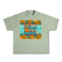 Oil Green Tis' The Season To Be Grateful Urban Heavy Tee - Artiststas