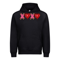 Valentine's Day Xoxo Heart Balloon Urban Hoodie | Teevron