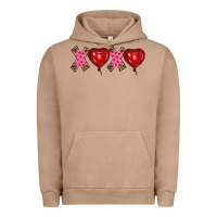 Pigment Burro valentine's day xoxo heart balloon Urban Hoodie - RanaPortraitStore