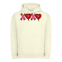 Pigment Pistachio valentine's day xoxo heart balloon Urban Hoodie - RanaPortraitStore