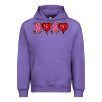 Tulip valentine's day xoxo heart balloon Urban Hoodie - RanaPortraitStore