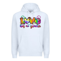 White love has no gender Premium Hoodie - Zillion Design Studio