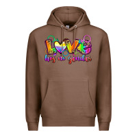 Chestnut love has no gender Premium Hoodie - Zillion Design Studio