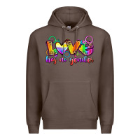 Coffee love has no gender Premium Hoodie - Zillion Design Studio