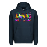 Navy love has no gender Premium Hoodie - Zillion Design Studio