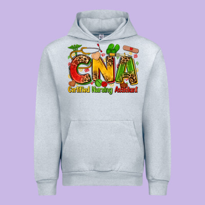 Certified Nursing Assistant Juneteenth Urban Hoodie Designed By Zillion Design Studio