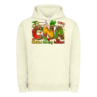 Pigment Pistachio certified nursing assistant juneteenth Urban Hoodie - Zillion Design Studio