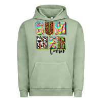 Pigment Oil Green summer lovin Urban Hoodie - texasbilliewilder