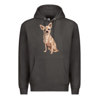 Smoke chihuahua Premium Hoodie - RanaPortraitStore