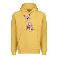 Antique Gold chihuahua Premium Hoodie - RanaPortraitStore