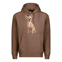 Chestnut chihuahua Premium Hoodie - RanaPortraitStore