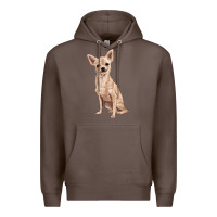 Coffee chihuahua Premium Hoodie - RanaPortraitStore