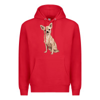 Red chihuahua Premium Hoodie - RanaPortraitStore