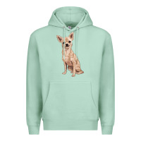 Seafoam chihuahua Premium Hoodie - RanaPortraitStore