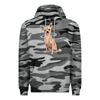 Slate Camo chihuahua Premium Hoodie - RanaPortraitStore
