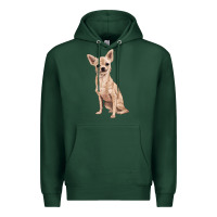 Sports Green chihuahua Premium Hoodie - RanaPortraitStore
