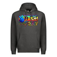 Charcoal Heather it's ok to say gay Premium Hoodie - Zillion Design Studio