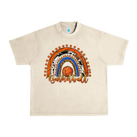 Sandshell Basketball Rainbow Urban Heavy Tee - RanaPortraitStore