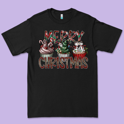 Merry Christmas Premium Tee Designed By Cowhidedigitalart